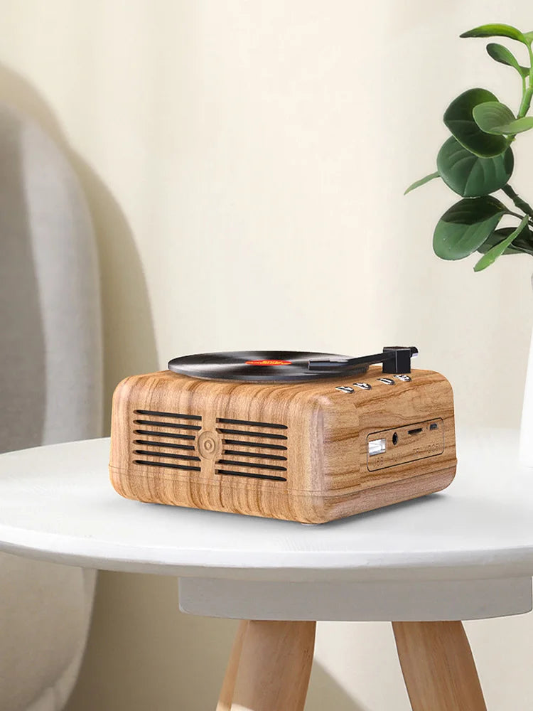 Big River Hardware Bluetooth Speaker with Retro Design