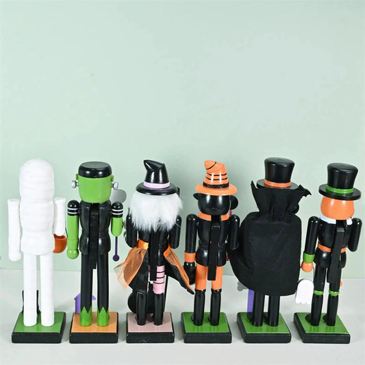 Wooden Halloween Nutcracker