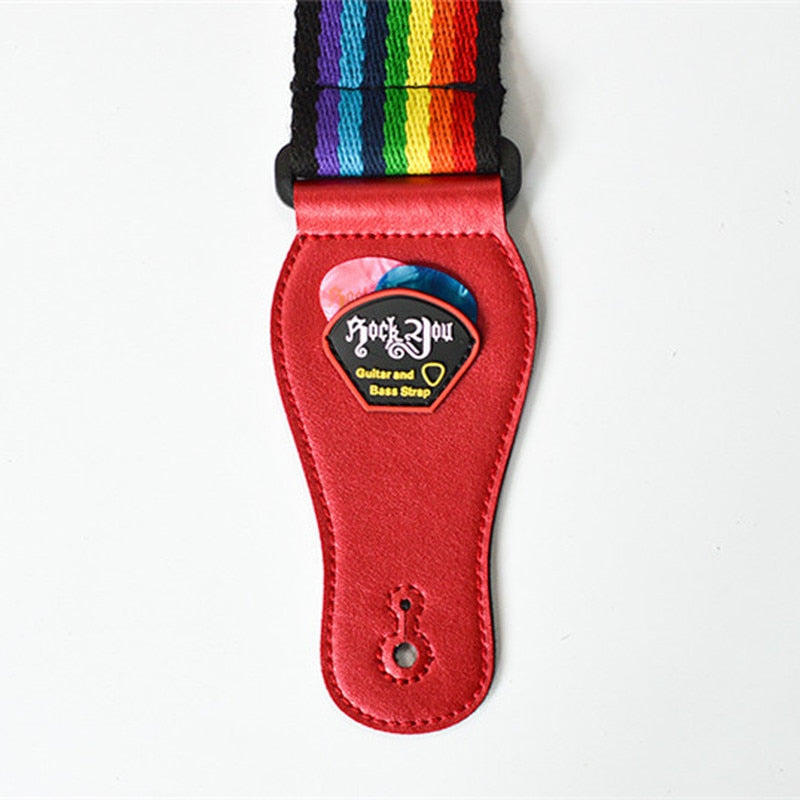 Rainbow Guitar Strap