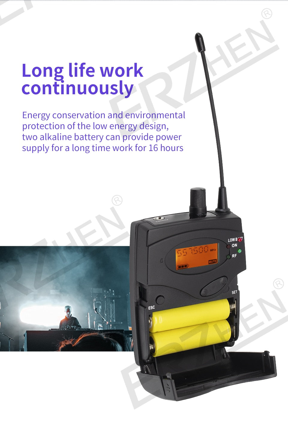 Uhf Band Wireless In-ear Monitoring