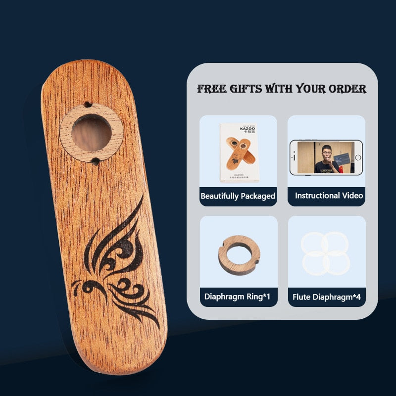 Wood Kazoo