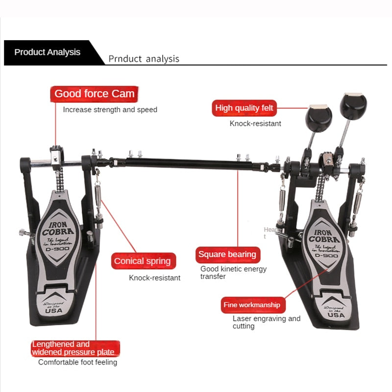 Elevate Your Drumming Power - High-Performance Drum Pedal