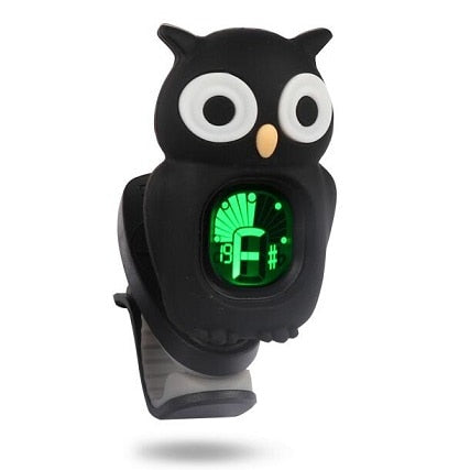 Cartoon Owl Tuner Clip - Flawless Instrument Tuning
