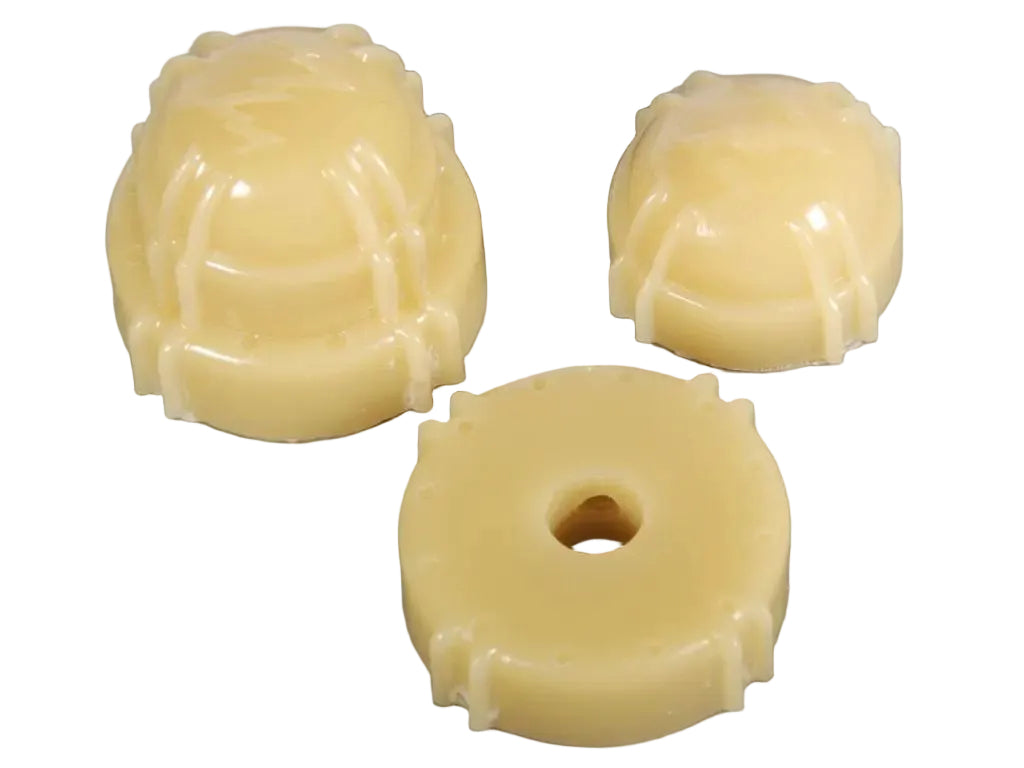 Zenith 1941 reproduction three-piece knob set, K36, tuning volume and band selector