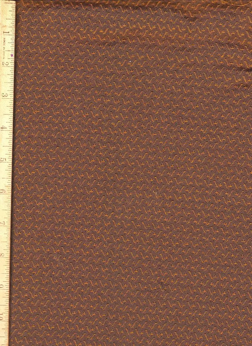 1930s Crosley Brown Chevron Radio Grille Cloth #37