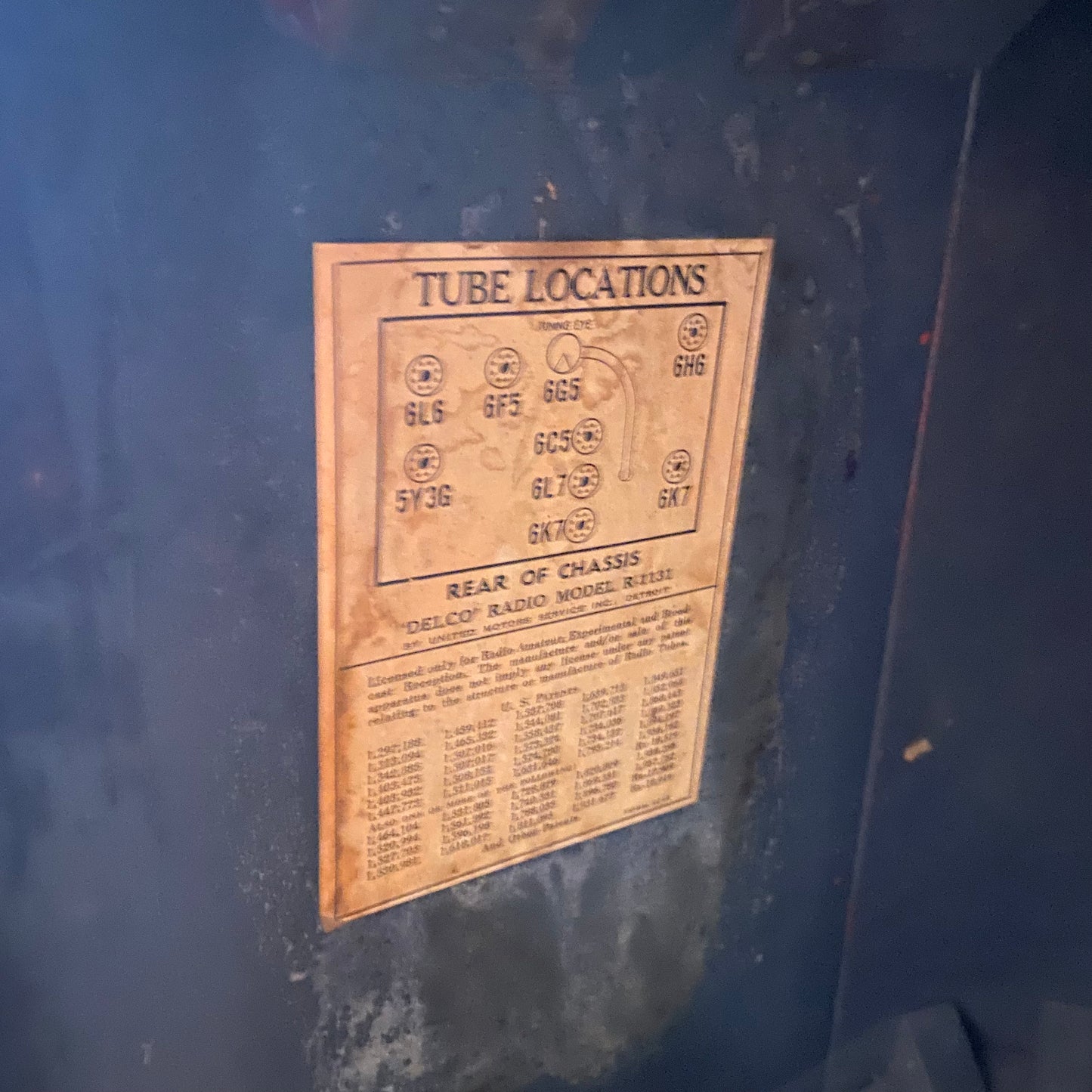 AC Delco Radios 1937 - R-1131