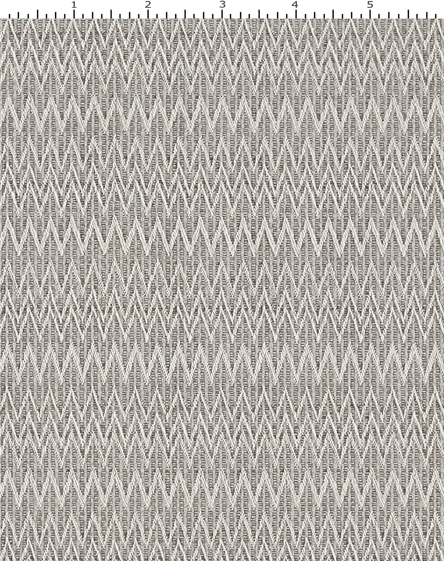 Silver Saw Tooth American-milled vintage-style speaker grill cloth, 100% recycled polyester, 54 inches wide, durable and sustainable with a classic visual repeat pattern