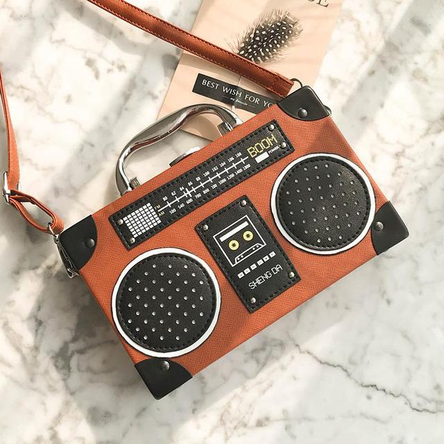 Retro radio box / purse