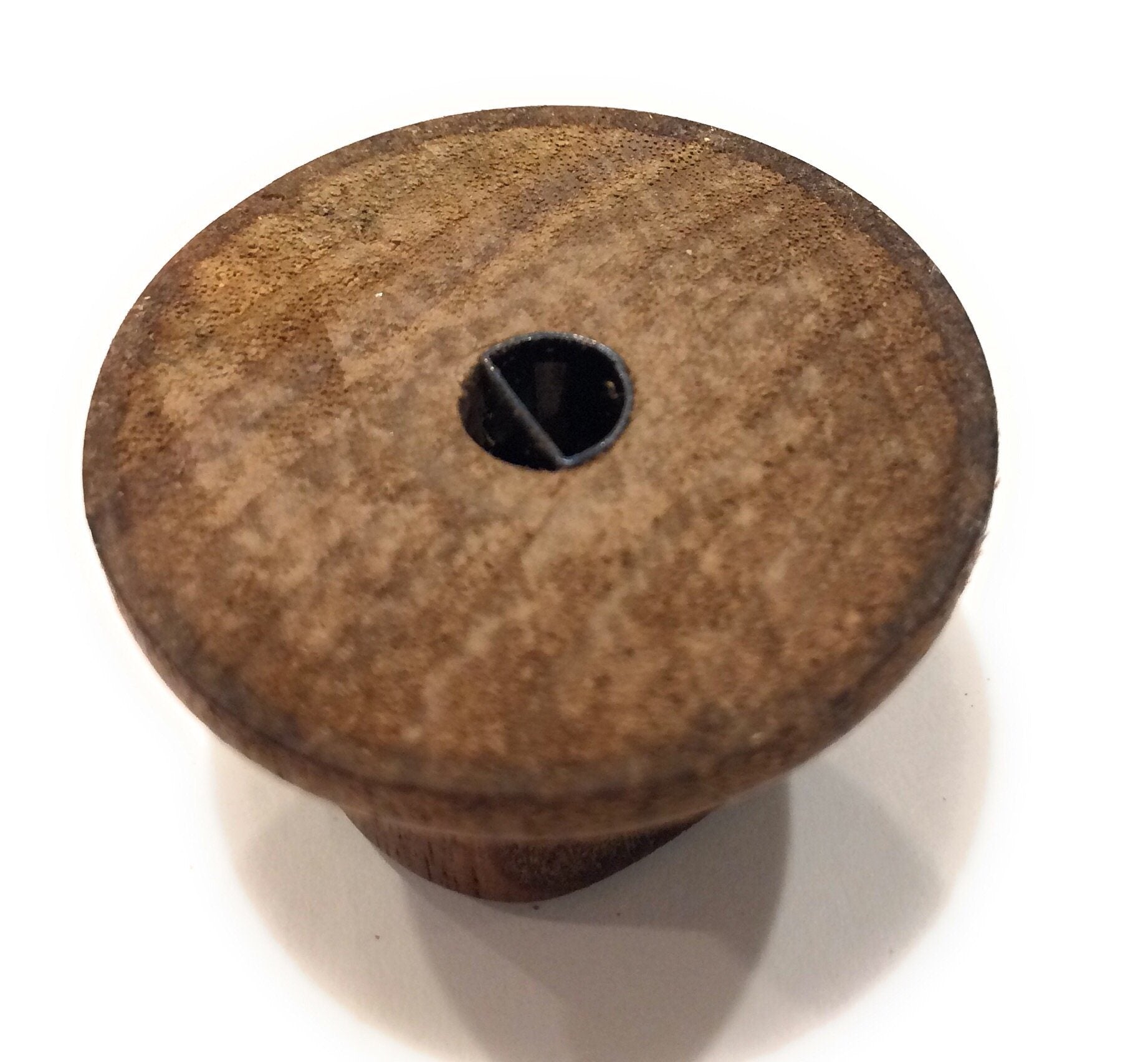 1936 Reproduction Zenith Pinch Knob - Solid Wood Zenith Radio Knob Big River Hardware