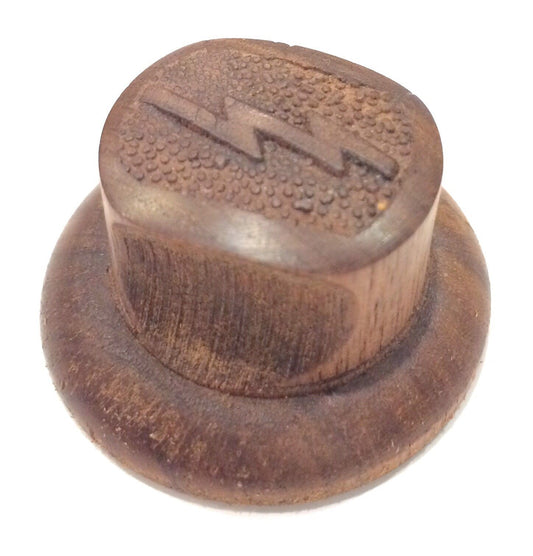 1936 Reproduction Zenith Pinch Knob - Solid Wood Zenith Radio Knob Big River Hardware Zenith 1936