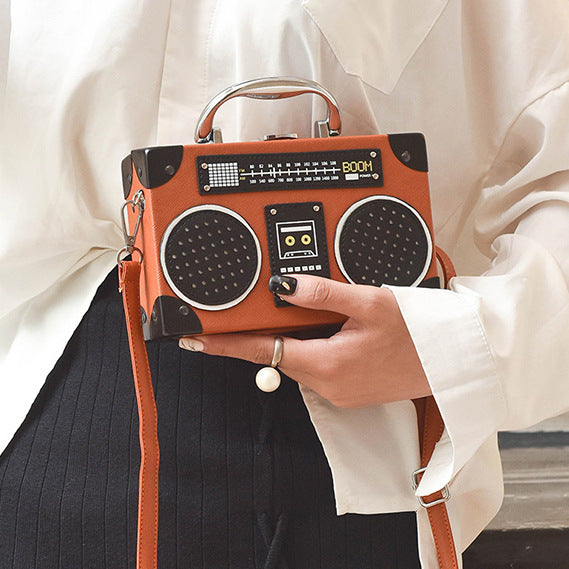 Retro radio box / purse