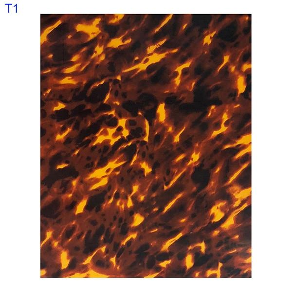 1pcs Guitar Pickguard Adhesive Sheet Tortoise Blank Sheet Material for Acoustic Guitar pickguard Big River Hardware T1