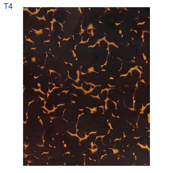1pcs Guitar Pickguard Adhesive Sheet Tortoise Blank Sheet Material for Acoustic Guitar pickguard Big River Hardware T4