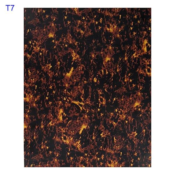 1pcs Guitar Pickguard Adhesive Sheet Tortoise Blank Sheet Material for Acoustic Guitar pickguard Big River Hardware T7