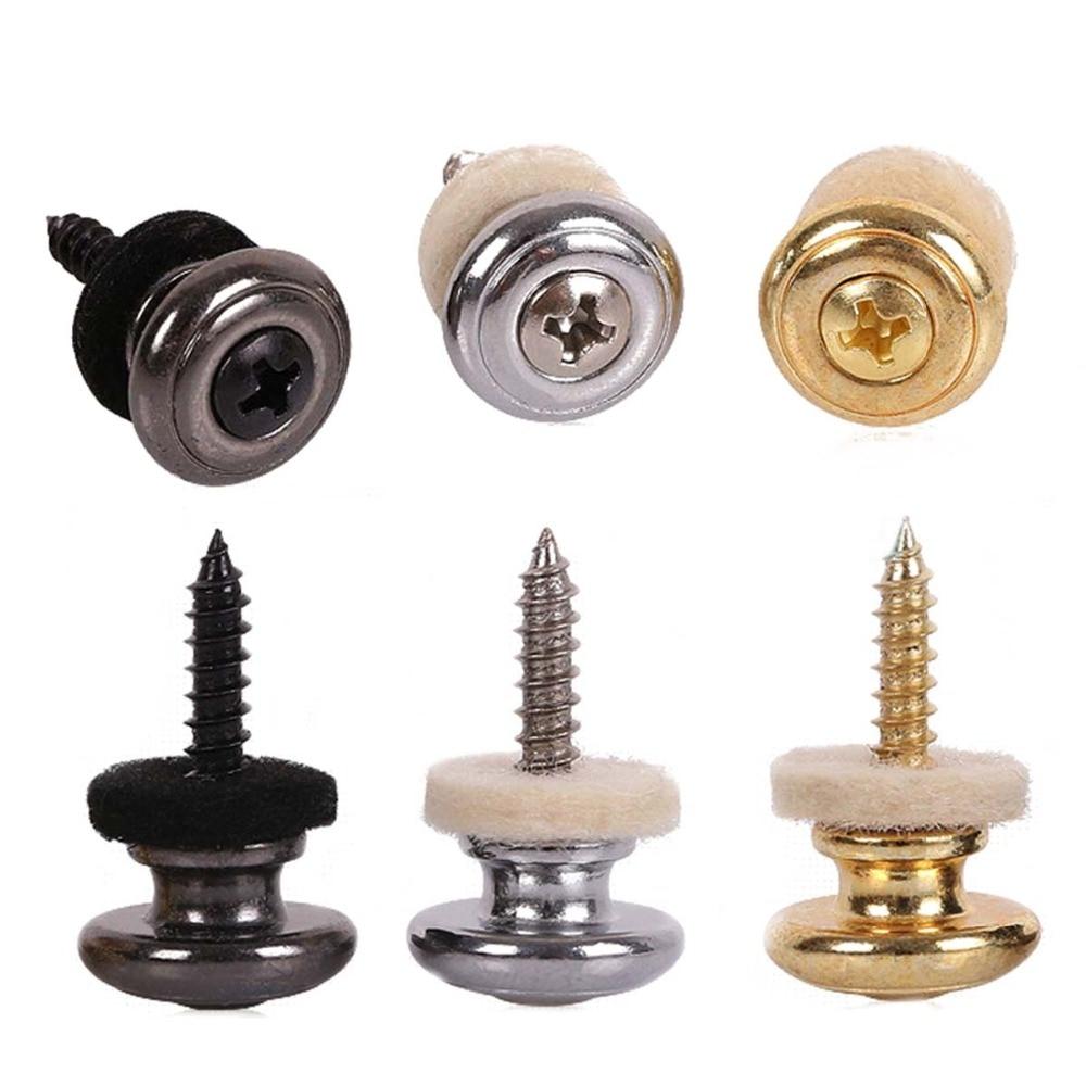 2 Pcs Guitar Strap Locks Mushrooms Heads 2 Pcs Guitar Strap Locks Mushrooms Heads Big River Hardware