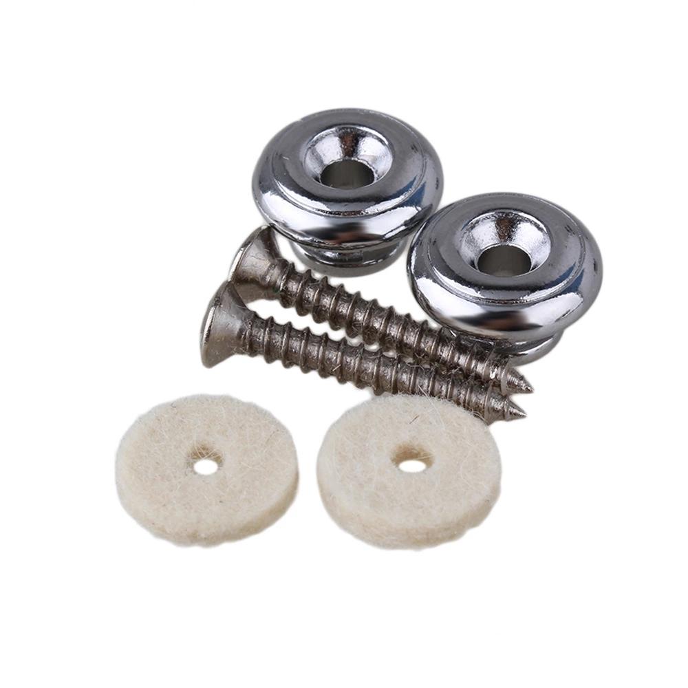 2 Pcs Guitar Strap Locks Mushrooms Heads 2 Pcs Guitar Strap Locks Mushrooms Heads Big River Hardware
