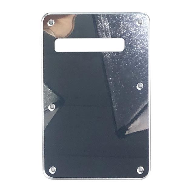 3 or 4 Ply Strat Tremolo Cavity Cover Backplate for Fender Stratocaster Modern Style Electric Guitar Tremolo Cover Big River Hardware 1Ply Mirror