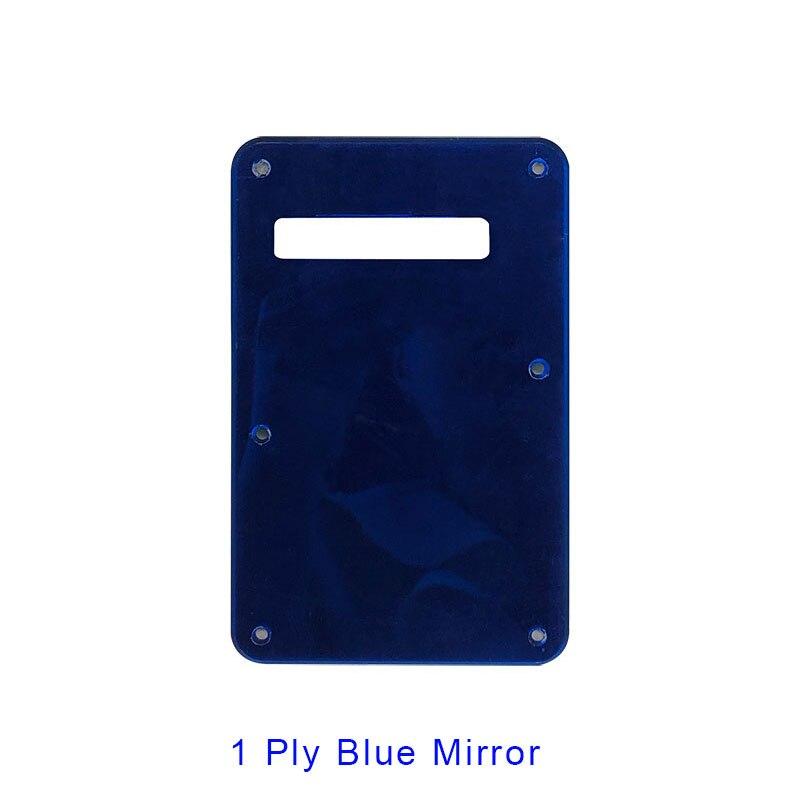 3 or 4 Ply Strat Tremolo Cavity Cover Backplate for Fender Stratocaster Modern Style Electric Guitar Tremolo Cover Big River Hardware