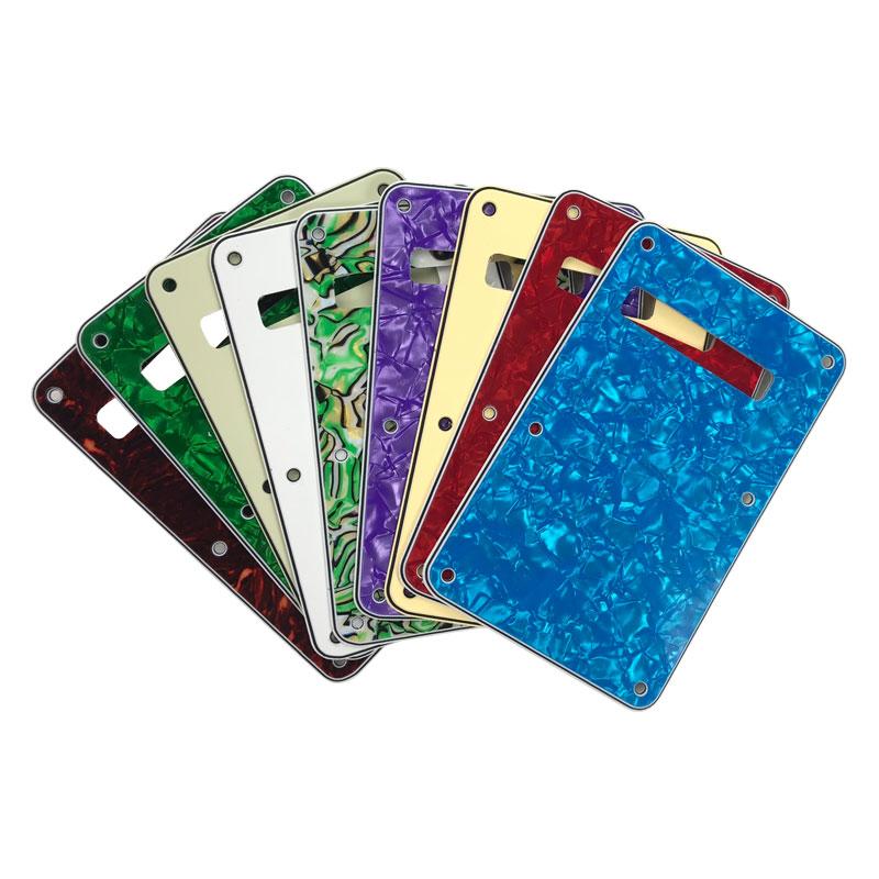3 or 4 Ply Strat Tremolo Cavity Cover Backplate for Fender Stratocaster Modern Style Electric Guitar Tremolo Cover Big River Hardware