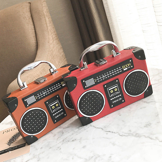 Retro radio box / purse