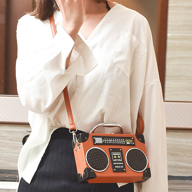 Retro radio box / purse