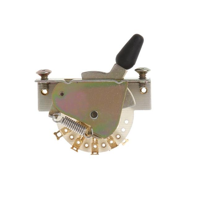 5 Way Lever Switch Selector for ST FD Electric Guitar Parts Replacement 5 way switch Big River Hardware Black