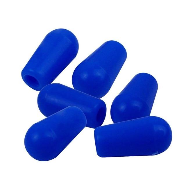 6pcs Guitar Toggle Switch Tip Toggle Switch Tip Big River Hardware blue