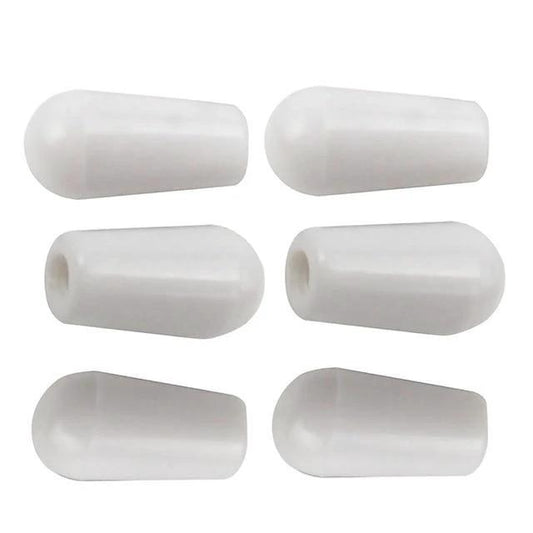 6pcs Guitar Toggle Switch Tip Toggle Switch Tip Big River Hardware White
