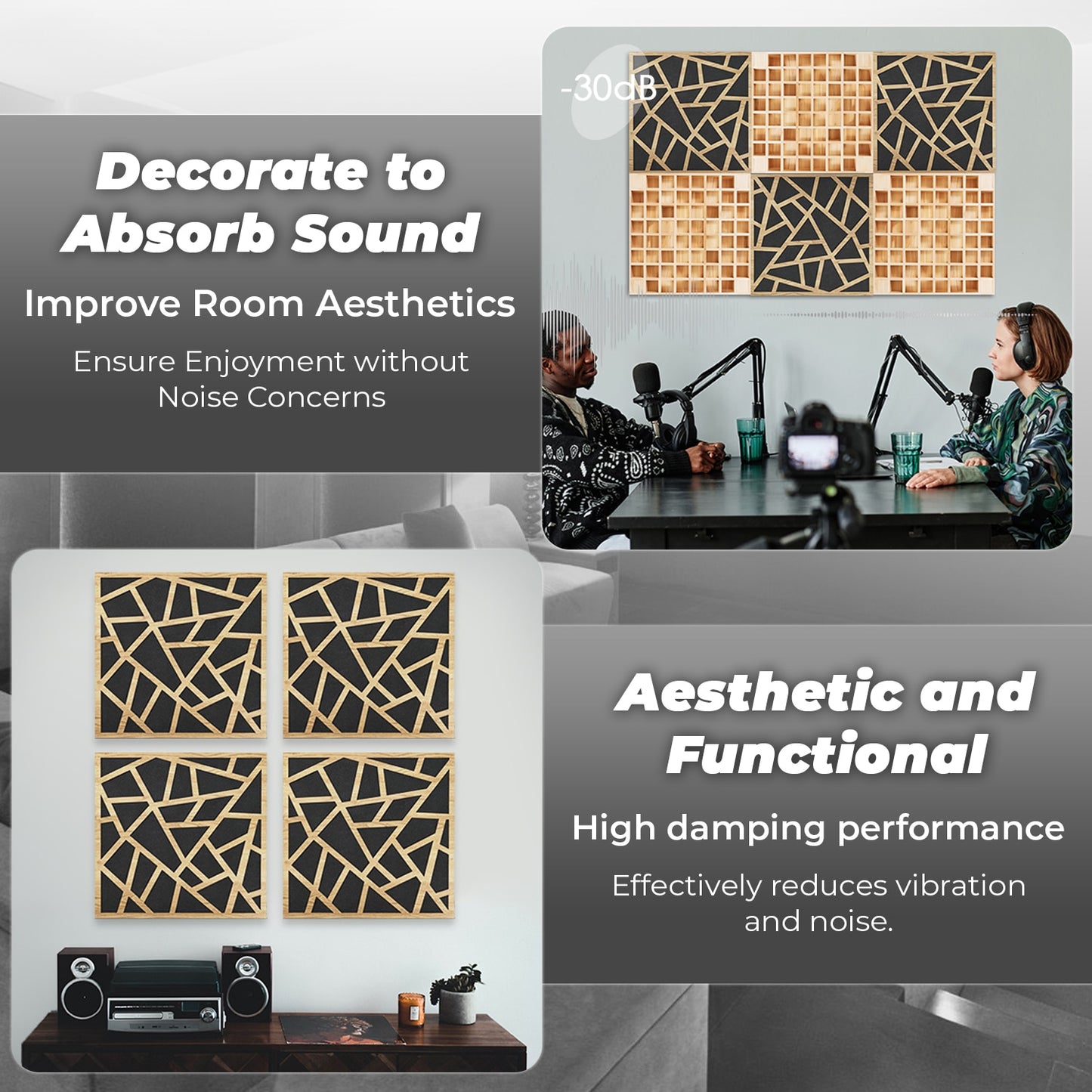 Wooden Sound Diffuser