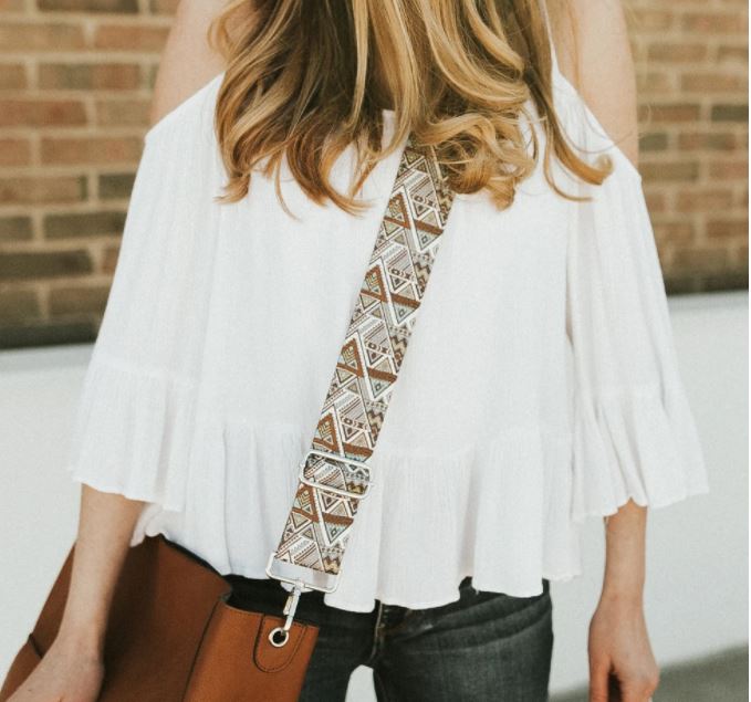 Guitar Strap | Handbag Strap | Abstract