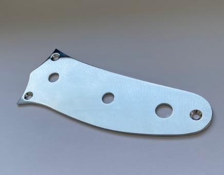 Mustang guitar control plate chrome