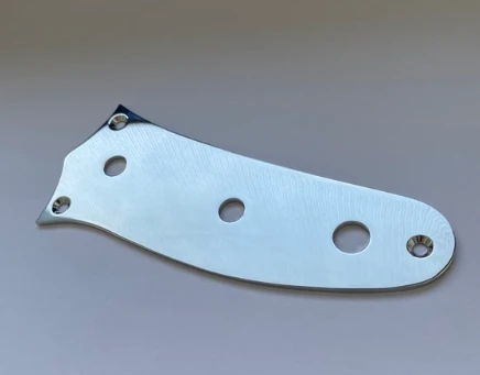 Mustang guitar control plate chrome