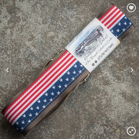 American Flag - Guitar Strap - Free Shipping