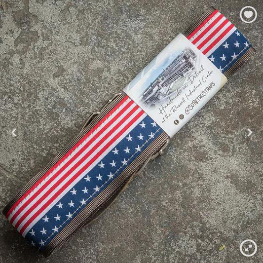 American Flag - Guitar Strap - Free Shipping