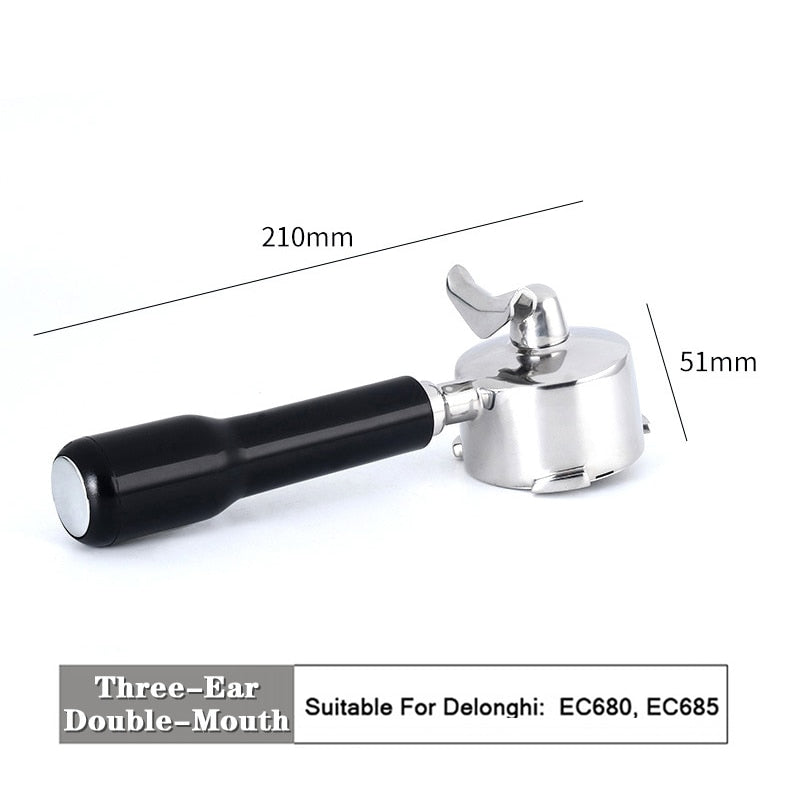 51mm bottomless portafilter delonghi