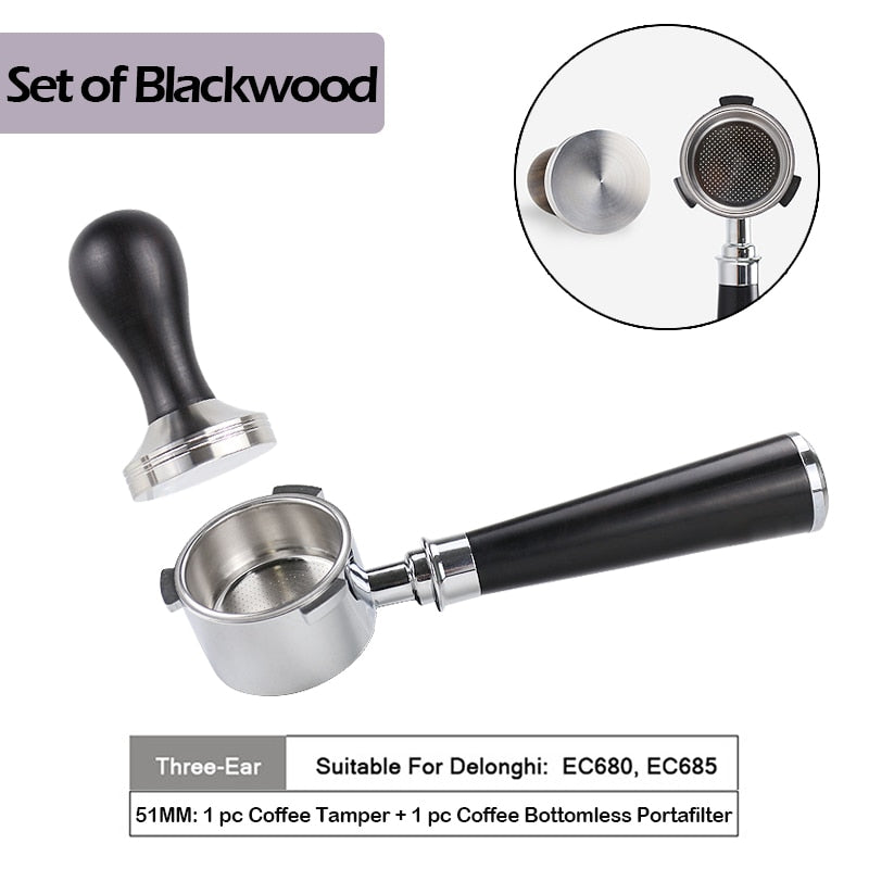 51mm bottomless portafilter delonghi