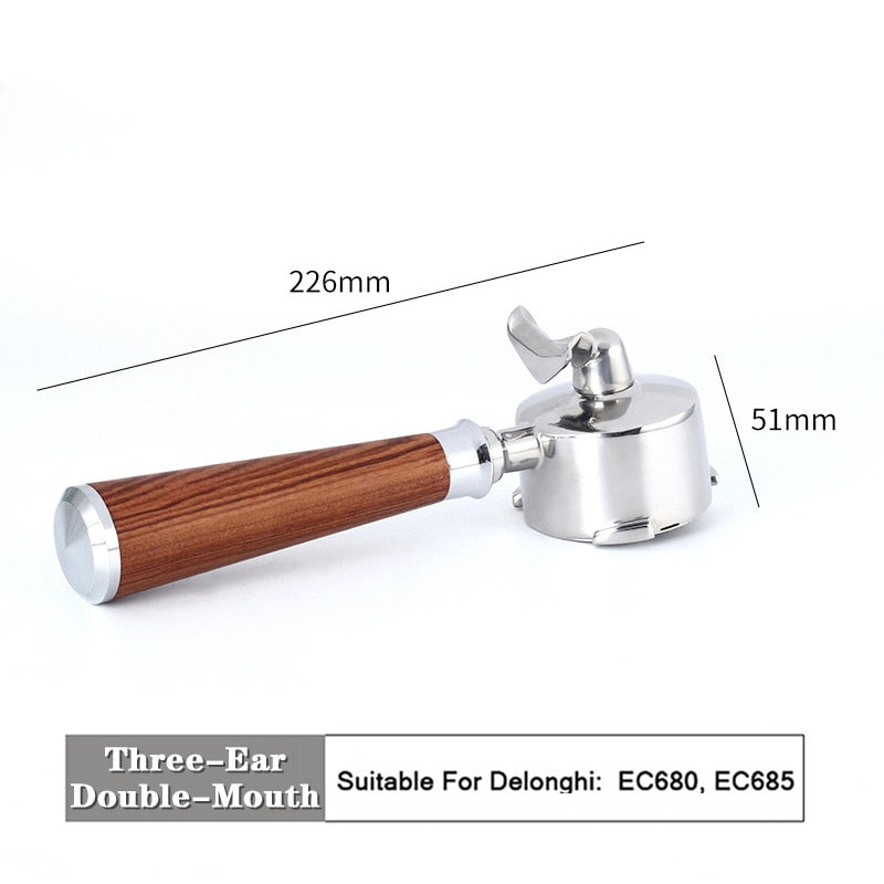 51mm bottomless portafilter delonghi