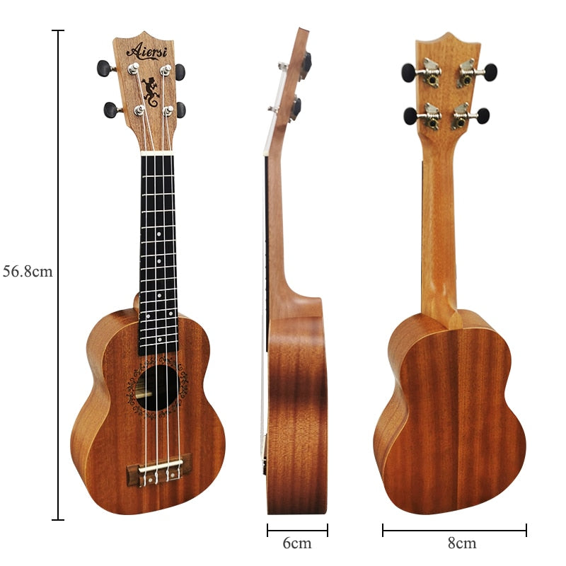 21 inch Soprano ukulele guitar
