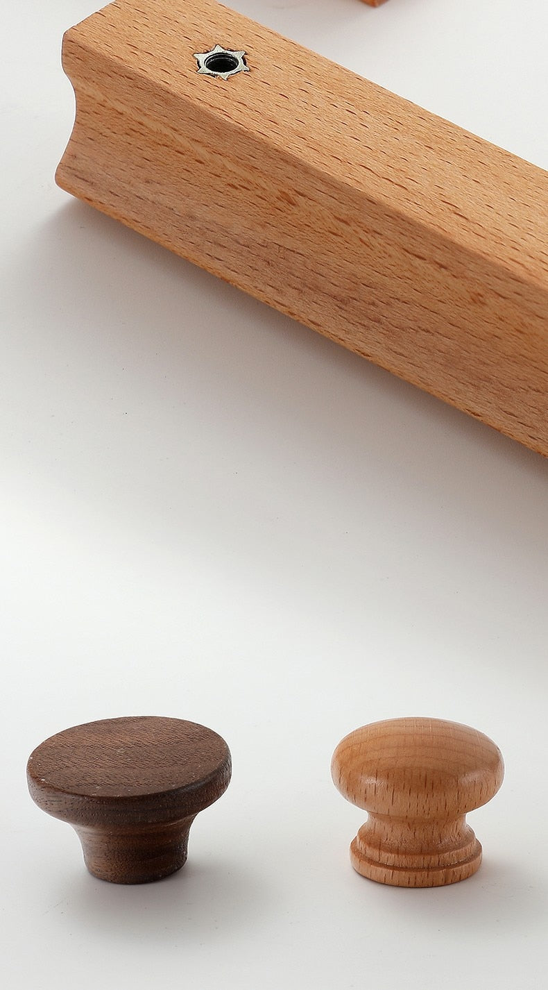 wooden cabinet knobs