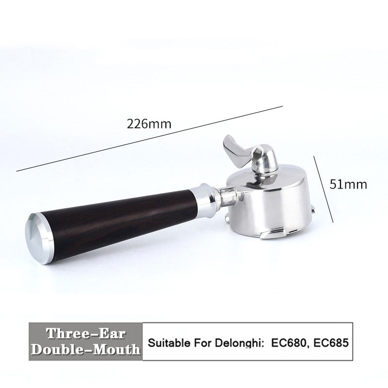 51mm bottomless portafilter delonghi