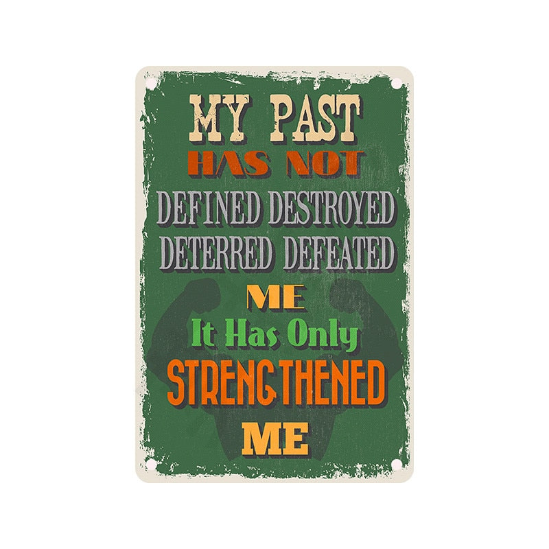 Vintage Metal Signs