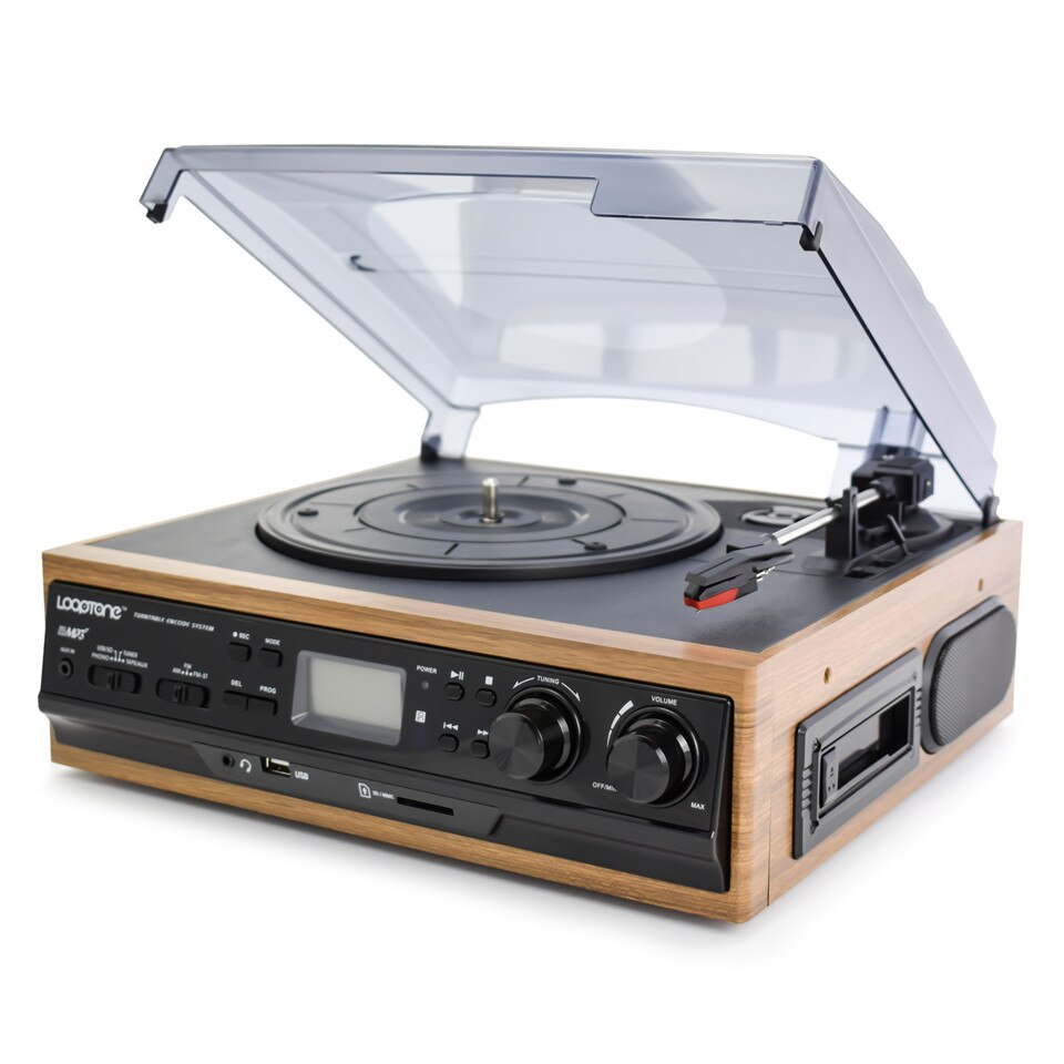 USB Turntable Vinyl LP Record Player