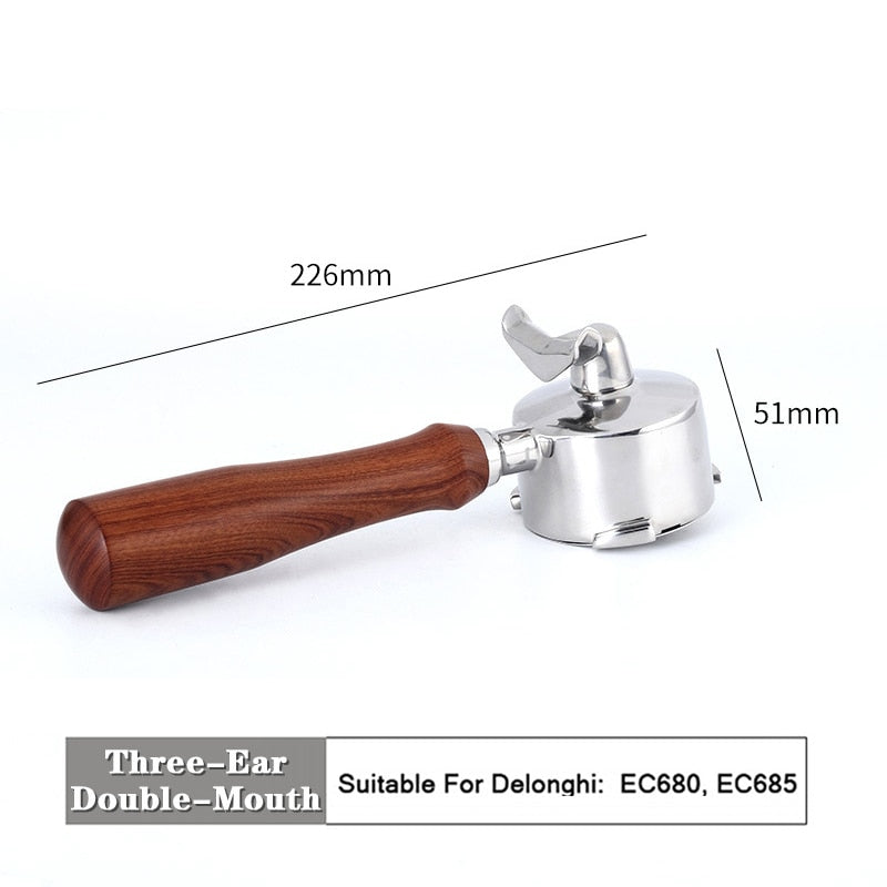 51mm bottomless portafilter delonghi