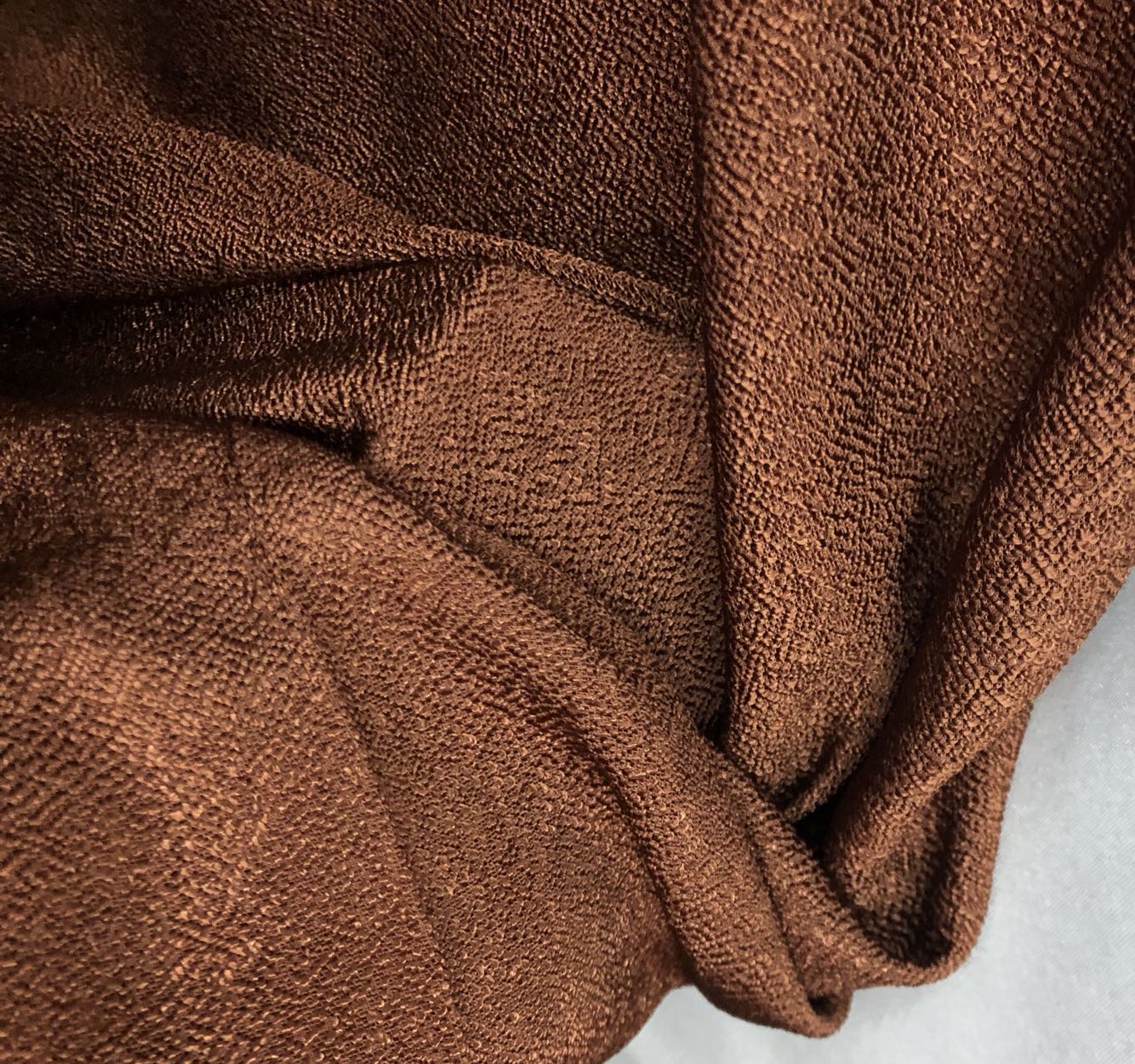 Bronze herringbone Speaker grille cloth