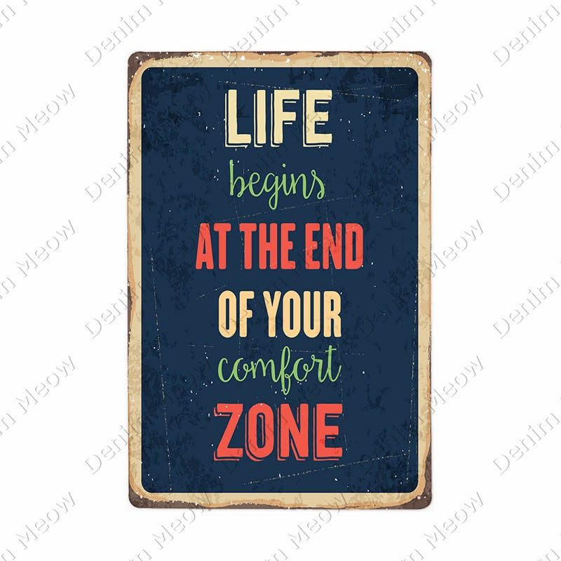 Vintage Metal Signs