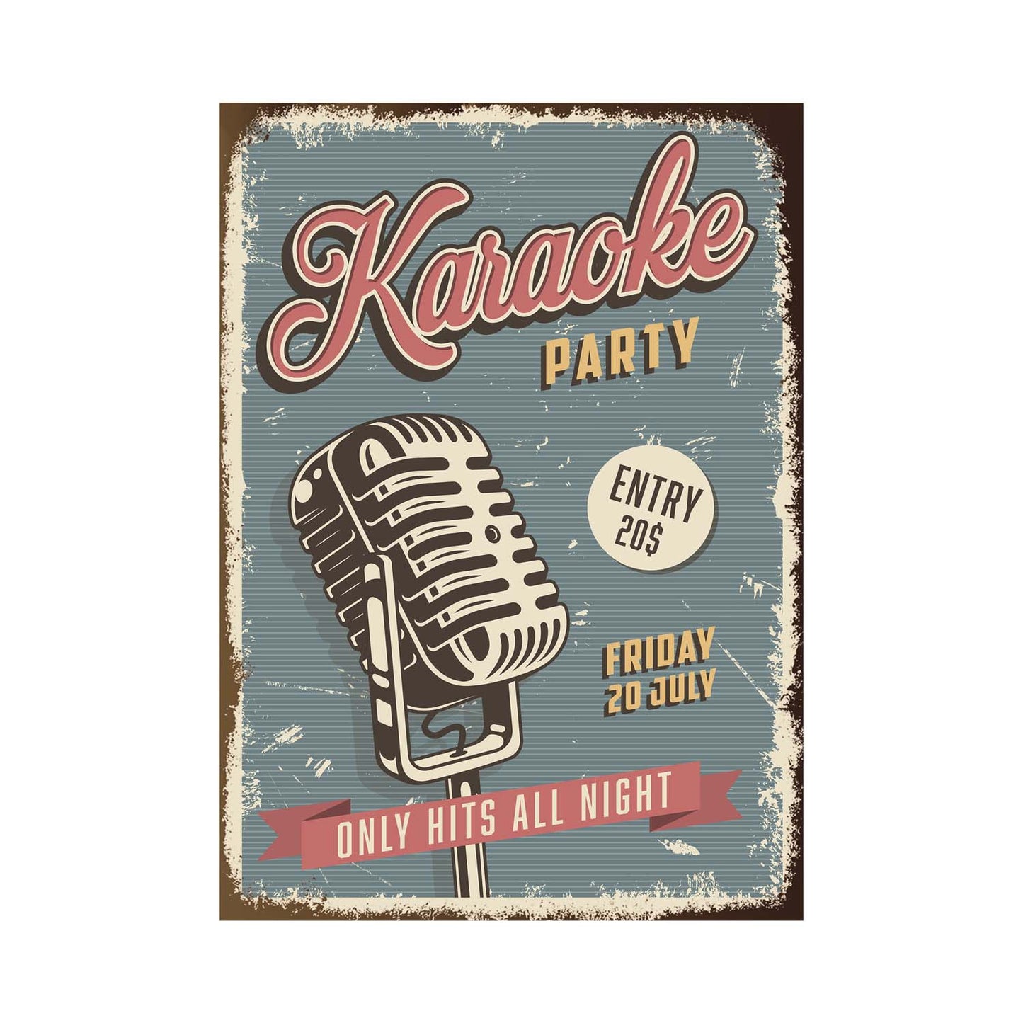 Vintage Metal Signs