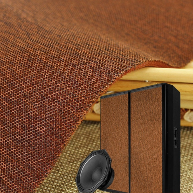 Retor Brown Speaker Grill Cloth for Clear Audio