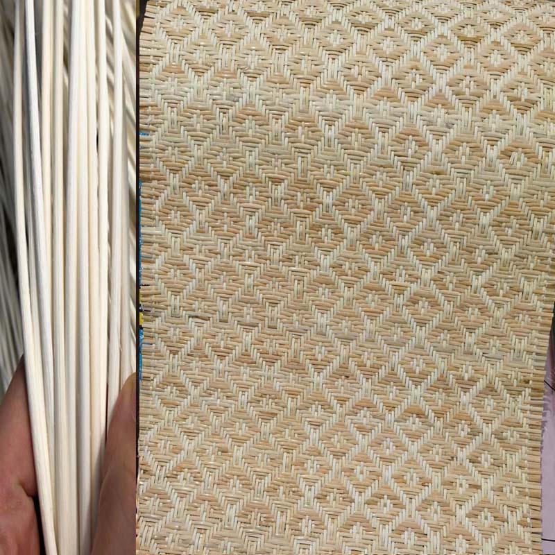 tan Indonesian Natural Rattan Speaker Grill Cloth