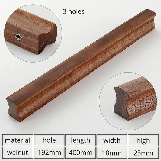 wooden handle pulls