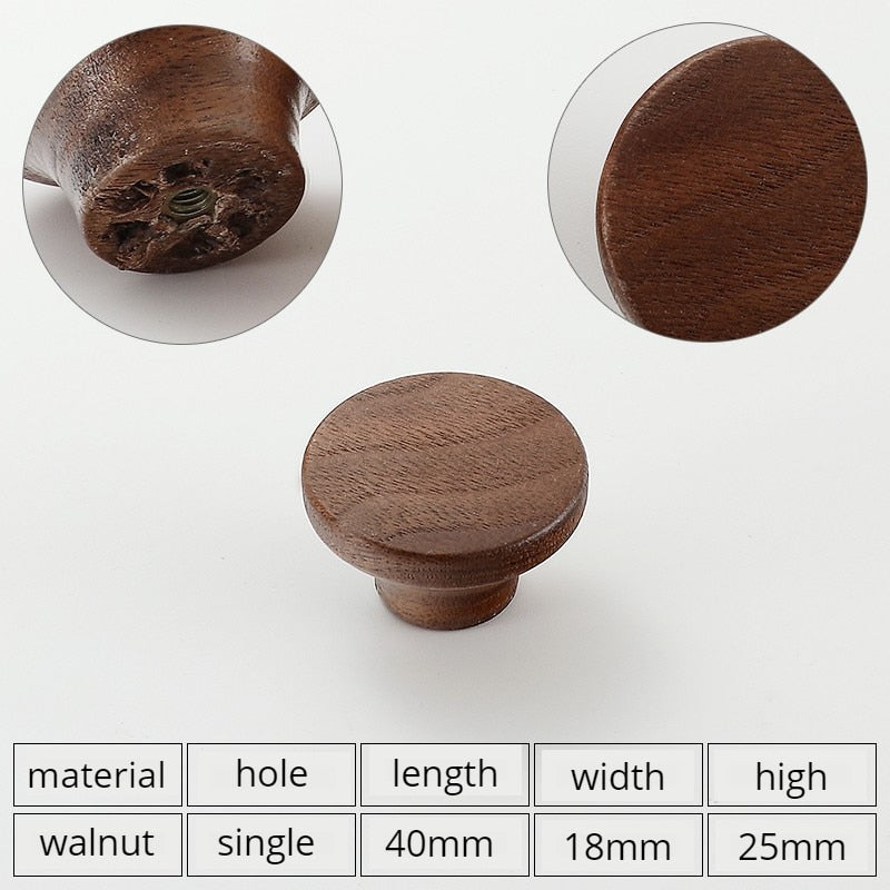 wooden cabinet knobs